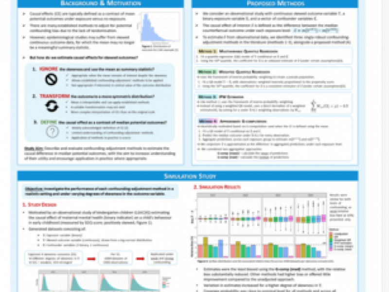 Daisy Shepherd's poster, 2021 Society for Epidemiological Research conference, June 2021